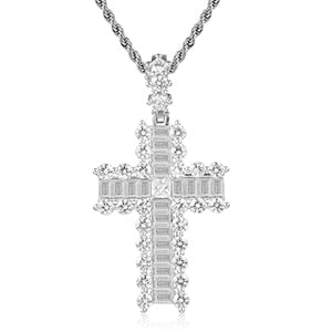 Beaded iCCCy Cross
