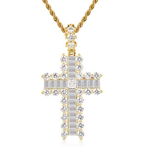 Beaded iCCCy Cross